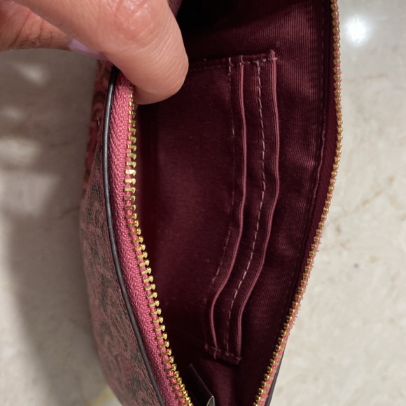 Coach Monogram Print Wristlet - Picture 6 of 8